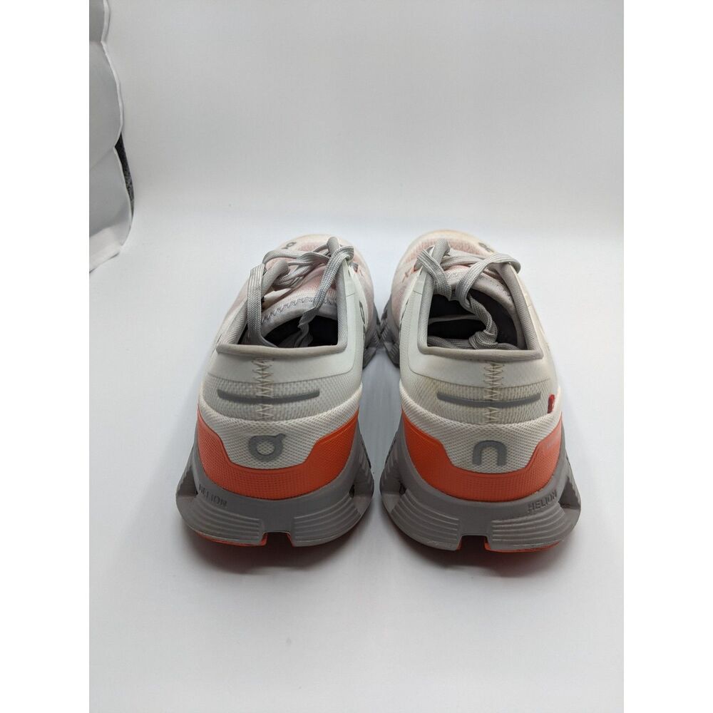 On Women's Cloud X 3 Sneakers, Ivory/Alloy, 9.5 Medium US - Picture 4 of 14